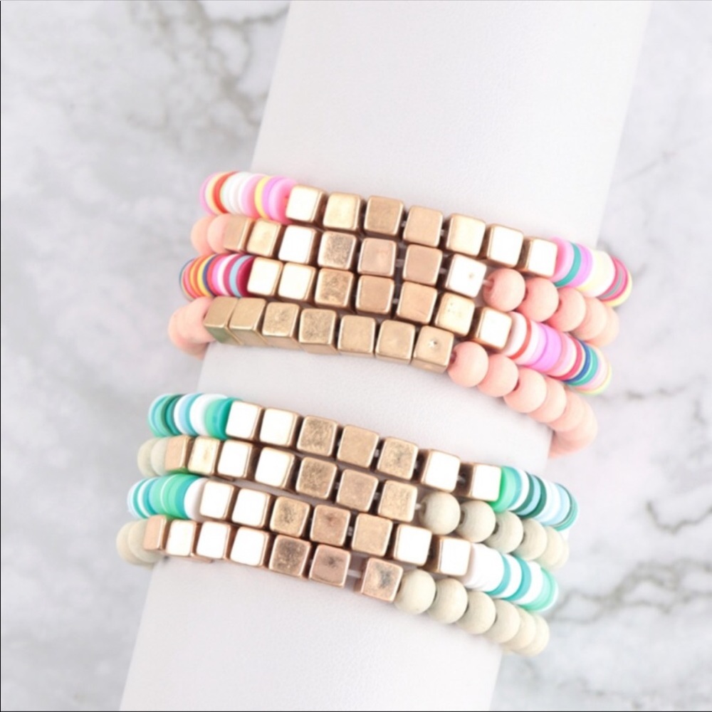 4 layer beaded bracelet